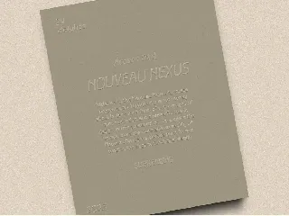 Nouveau Nexus - Vintage Display font
