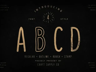 Dutchy - Vintage Type Family font