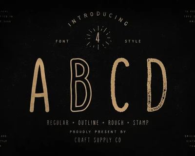 Dutchy - Vintage Type Family font