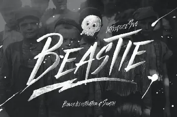 Beast SVG font & Graphics Pack