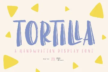 Tortilla | A Handwritten Display Font