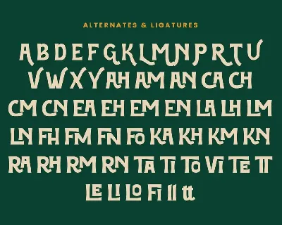 Finetage - Vintage Display Font