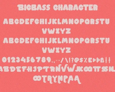 Bigbass - Display Bold Font