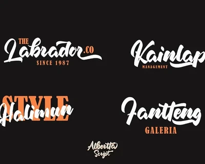Albertta font