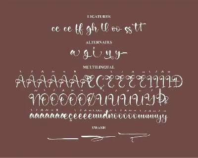 Anghista Script Font