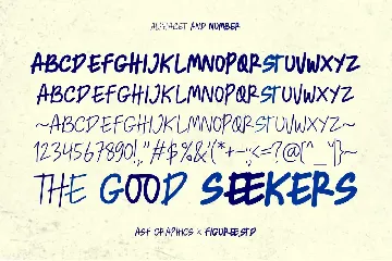 The Good Seekers - Handwritten Font