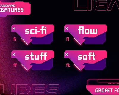 Grofet - Experimental Modern Font