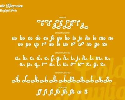 Cold Daylight font
