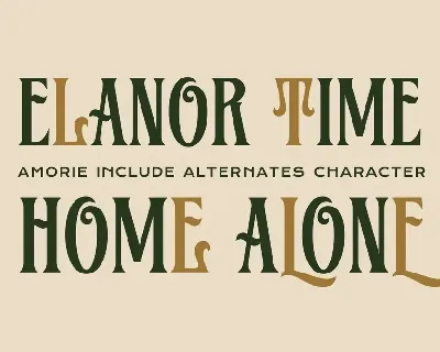 Amorie - Vintage Font