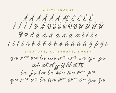 Especially font