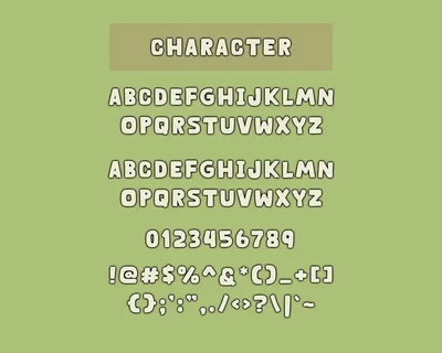 Omaga - Decorative Font