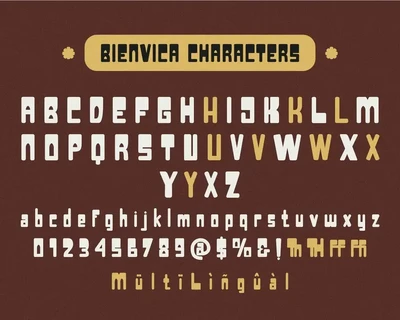 Bienvica font