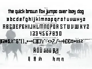 Relods | Modern Linetype font
