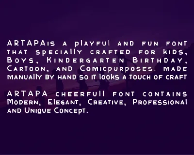 Artapa Playful Font