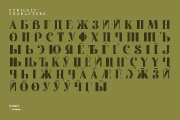 Moirt font