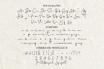 Signaturae font