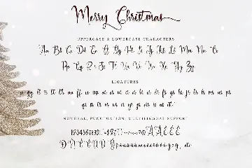 Merry Christmas Baby font