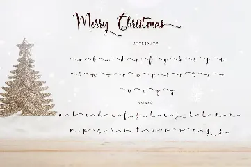 Merry Christmas Baby font