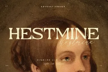 Hestmine Display Serif Font