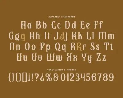 Gotic Josecio - Vintage Font