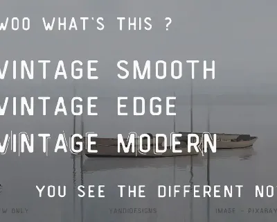 Vintage Modern Fonts