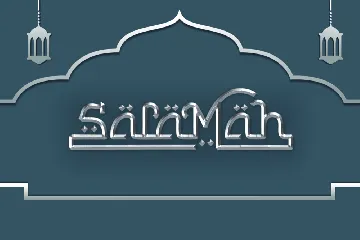 Salamah font