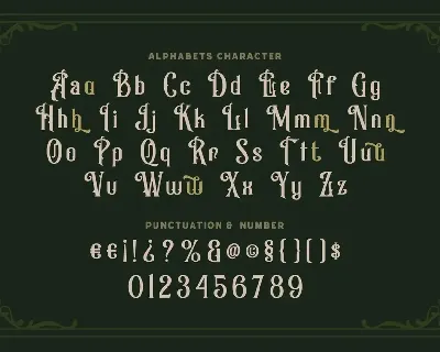 Broscoh - Vintage Font