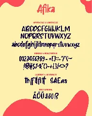 Afika | Fancy Font