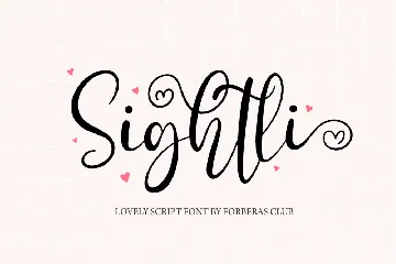 Sightli font
