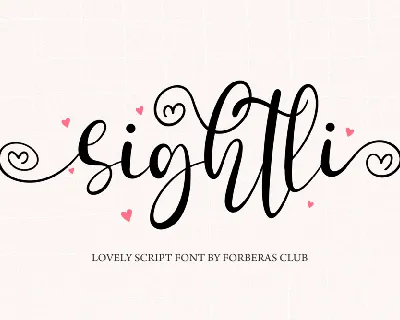 Sightli font