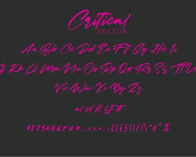 Critical SVG Font | Font Duo