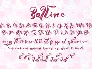 Balline font