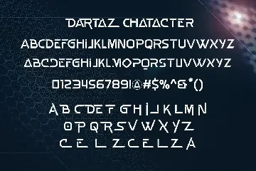 Dartaz font