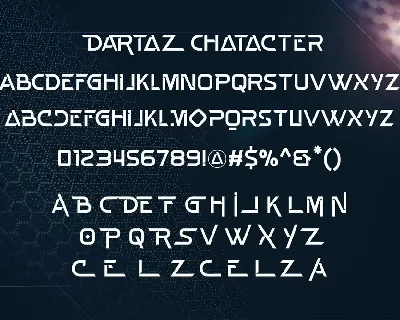 Dartaz font