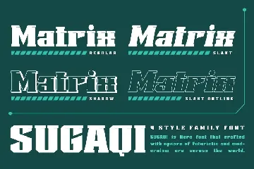 Sugaqi | Display Hero Font