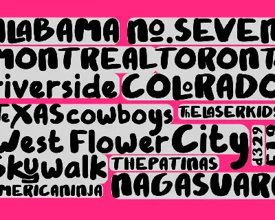 Maskala Typeface font