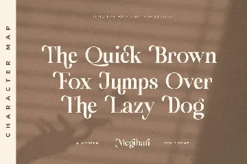 Megihari A Modern Serif Font