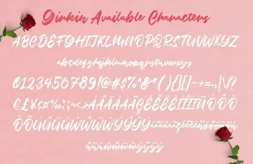 Girkin Script font