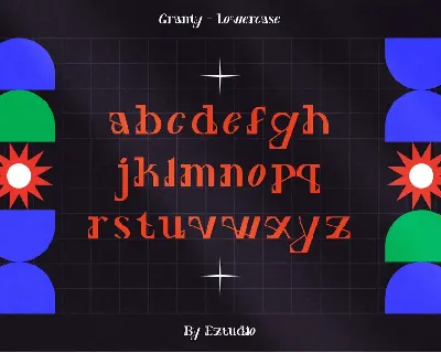 Decorative Font - Granty