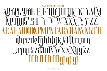 Benso Yolmi Serif font