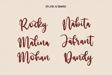 Mollekula Script Font