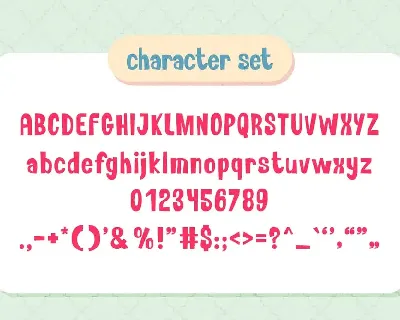 Twin Pine - Kids Font