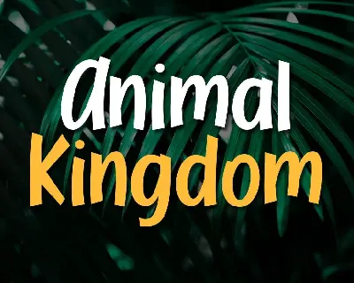 Zoocute Jungle Fun Font