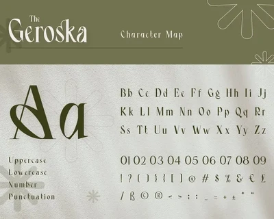 Geroska Font