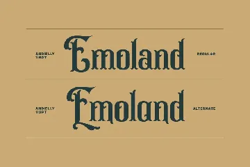 Andielly - Vintage Font