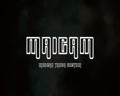 Massnom Brush Font