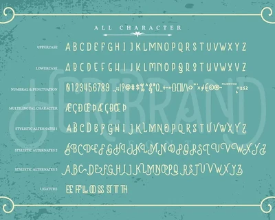 Heribrand | Classic Vintage Font
