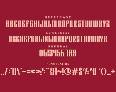 Begahekis font