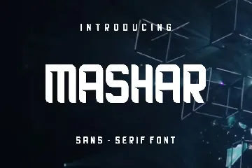 Mashar Font
