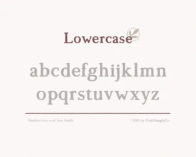 Morgen - Handwritten Serif Font Family